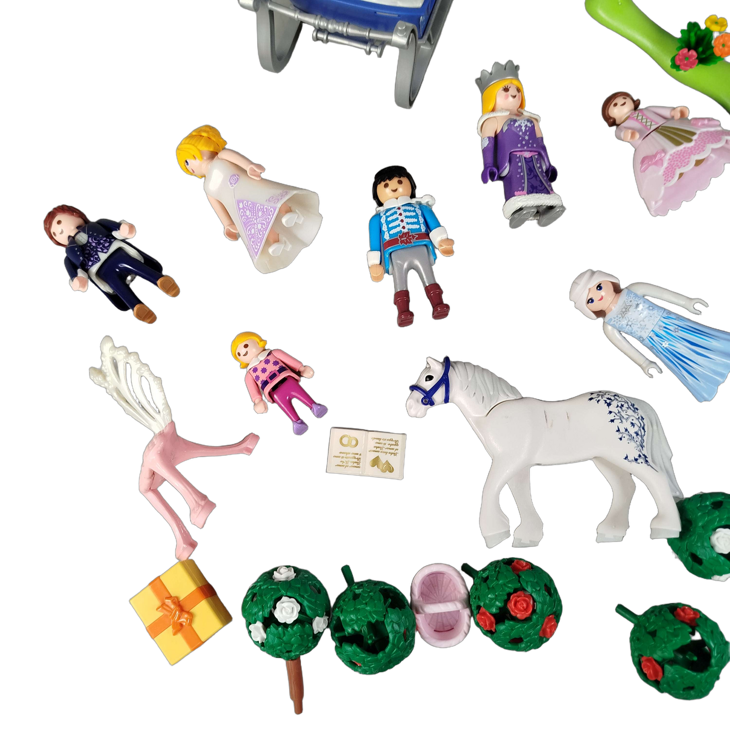 Playmobil Bundle Feen Figuren Pferd Schlitten