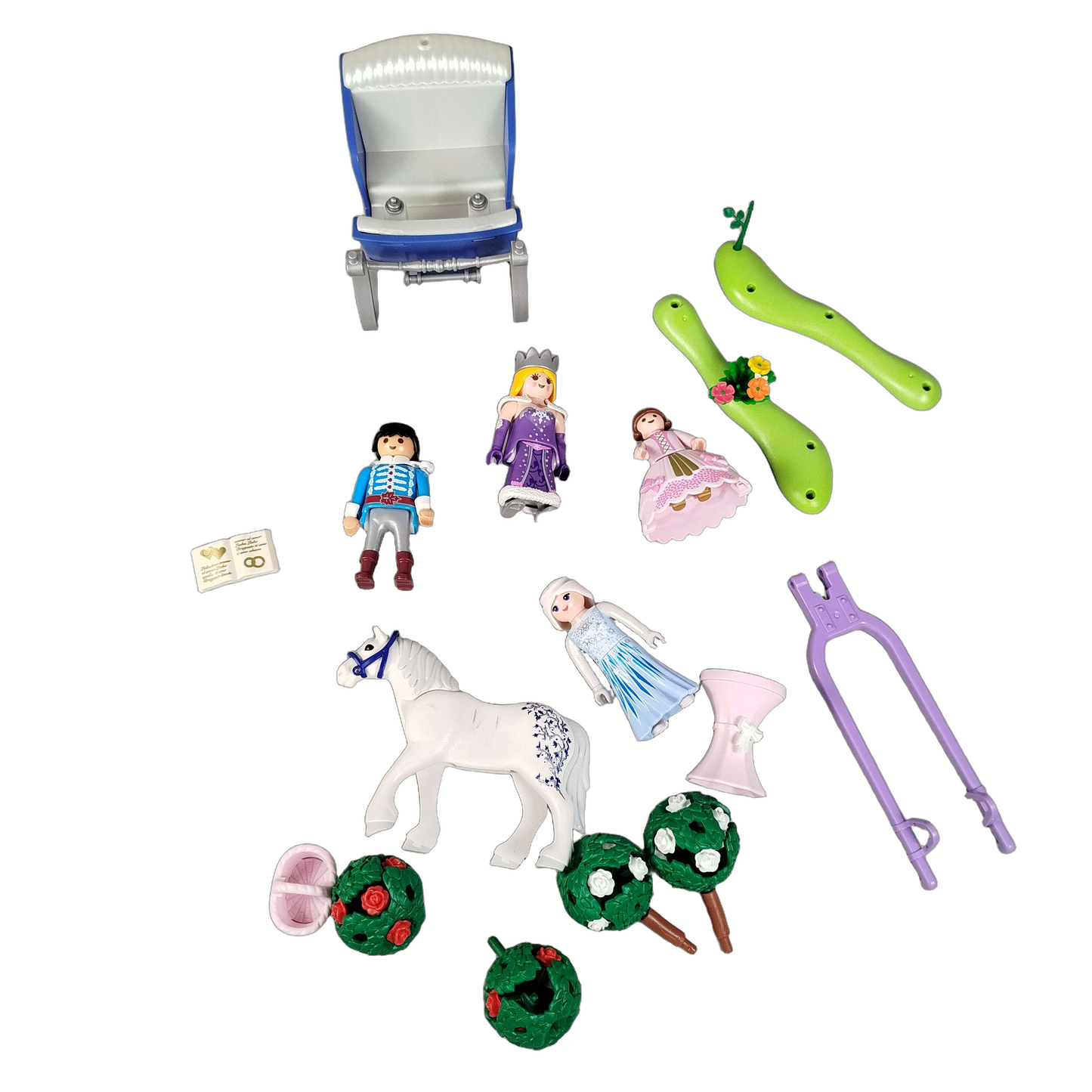 Playmobil Bundle Feen Figuren Pferd Schlitten