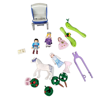 Playmobil Bundle Feen Figuren Pferd Schlitten