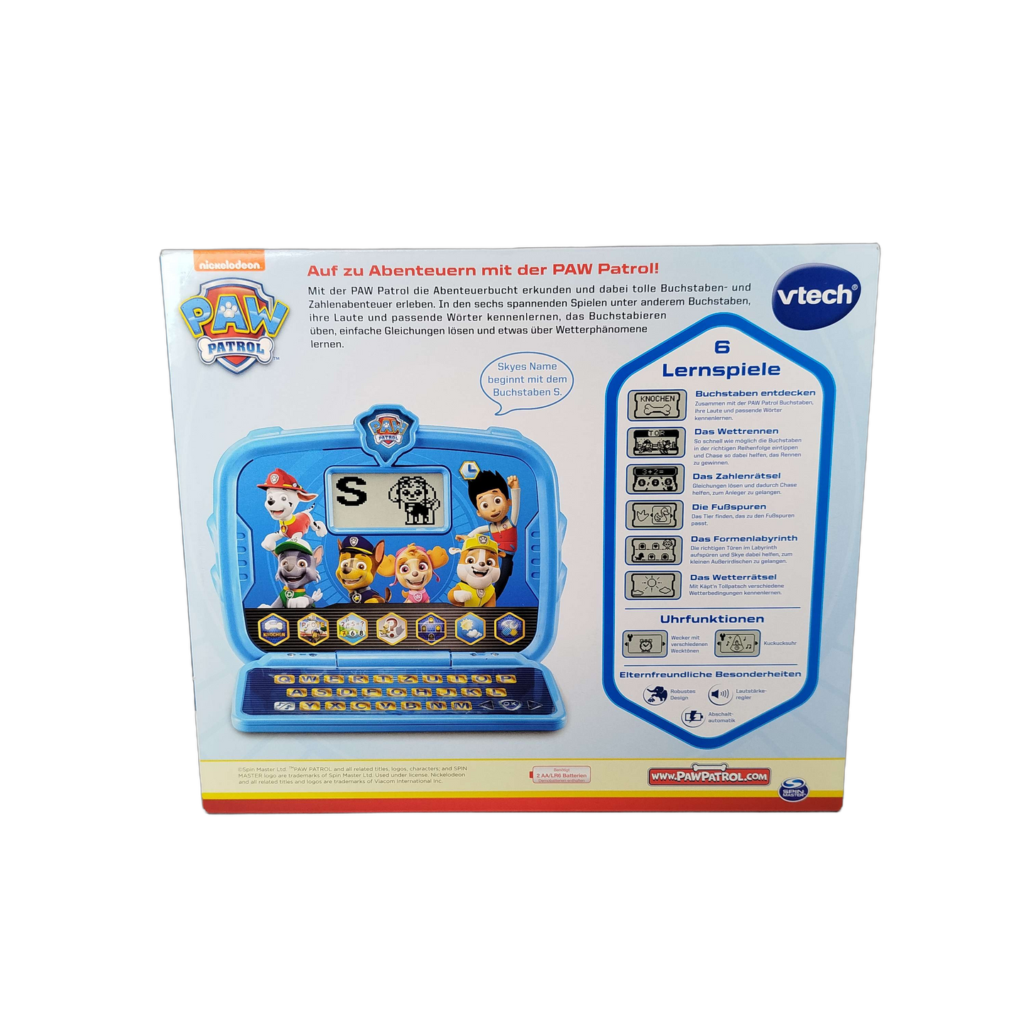 VTech PAW Patrol Lernlaptop Neu