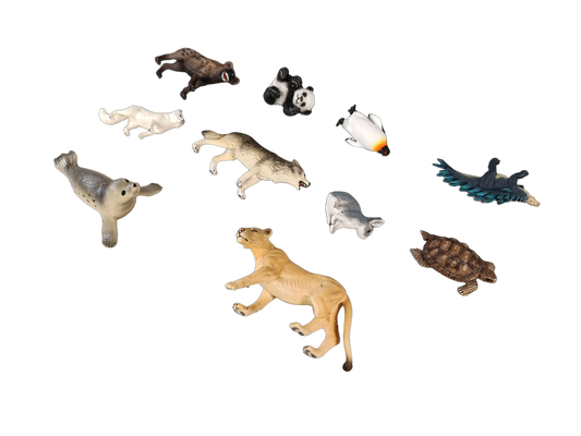 Schleich Tiere Bundle 10 Teile Tierfiguren