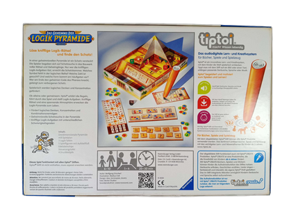 Ravensburger tiptoi Geheimnis der Logik-Pyramide Lernspiel
