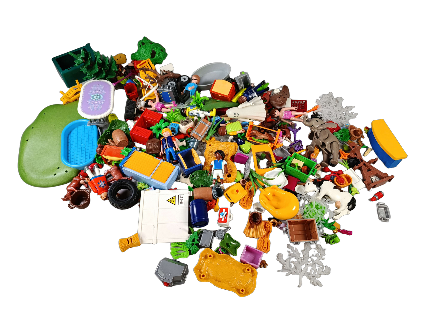 Konvolut Playmobil ca. 1 kg Figuren & Tiere, Fahrzeuge, ab 3 Jahre