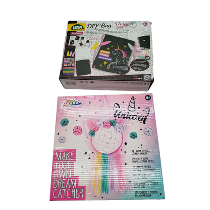 LENA Bundle Einhorn Set von 2 Rucksack&Traumfänger neuwertig