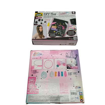 LENA Bundle Einhorn Set von 2 Rucksack&Traumfänger neuwertig