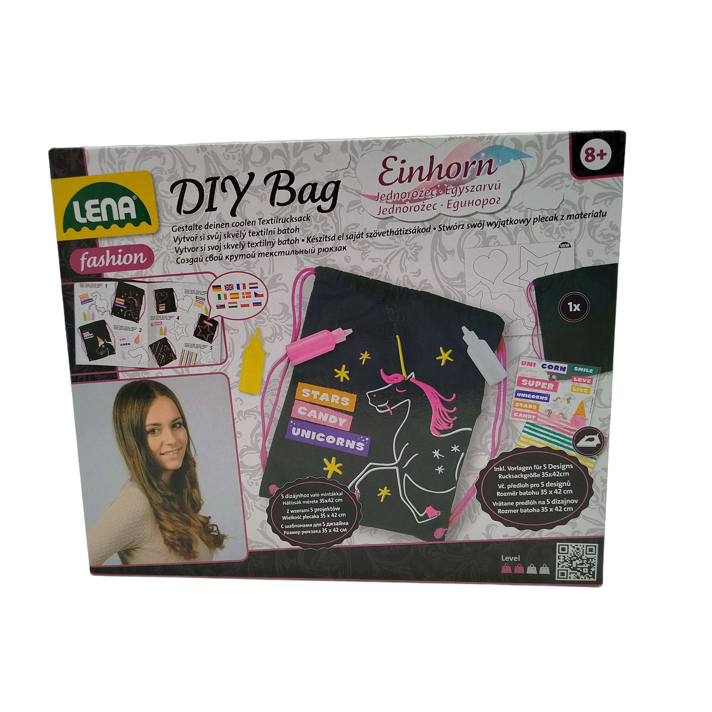 LENA Bundle Einhorn Set von 2 Rucksack&Traumfänger neuwertig