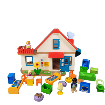 Playmobil 123 Haus-Spielset 70129 mit Figuren & Zubehör