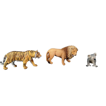 Schleich Tiere Bundle 5 Teile Tiger Löwe Koala Hai Krokodil