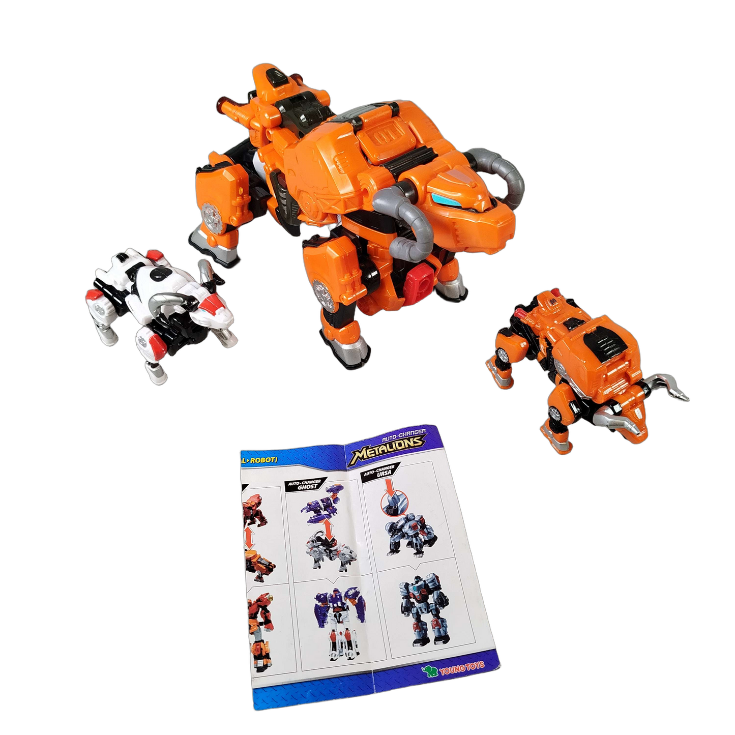 Young Toys Inc. Bundle Metalions Set von 3 Actionfiguren