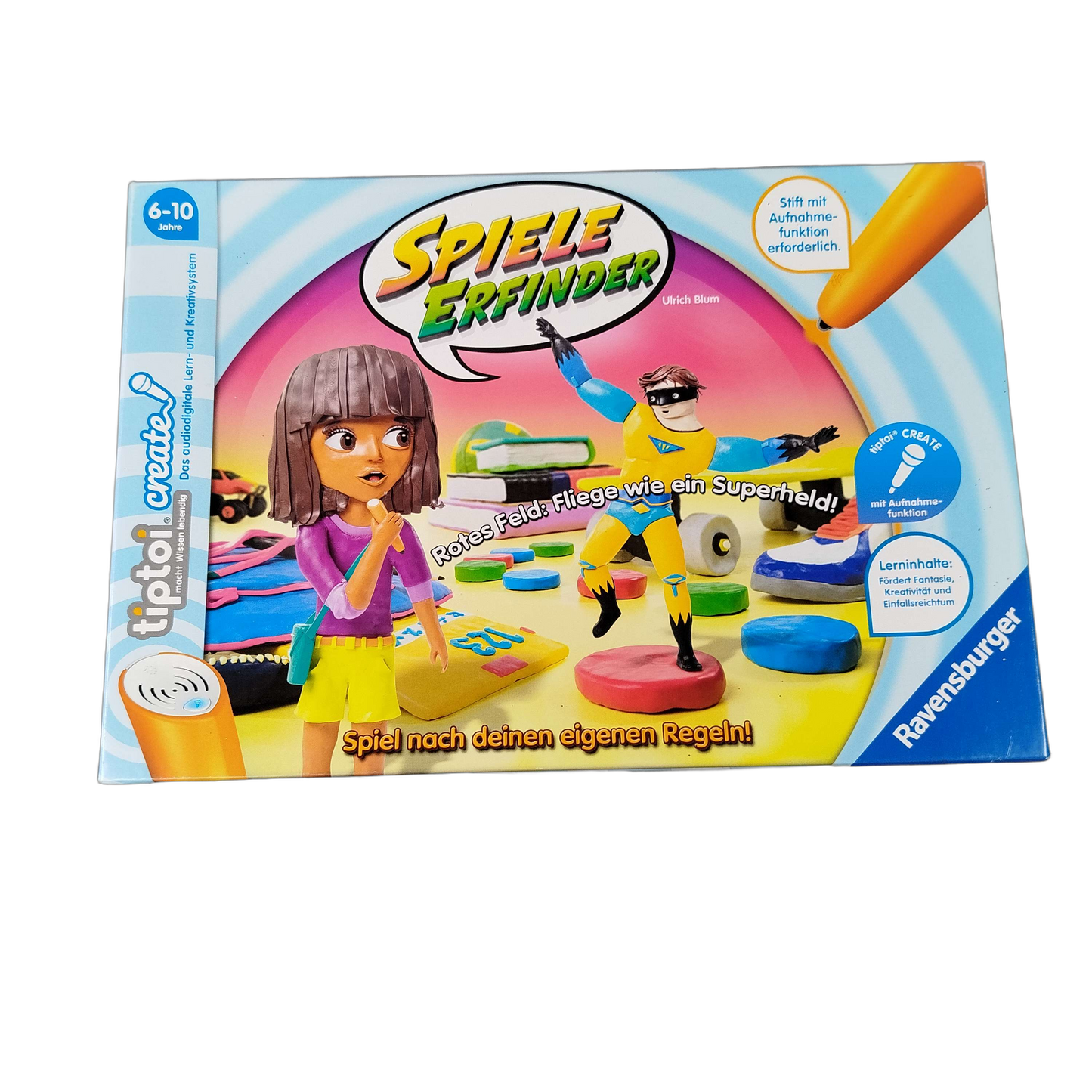 Ravensburger tiptoi Spiele-Erfinder 00045 Lernspiel & Brettspiel