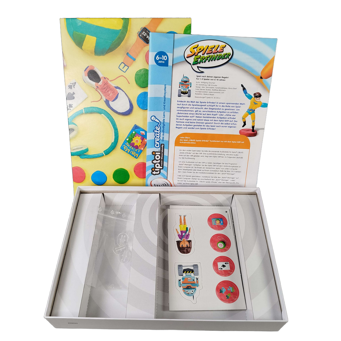 Ravensburger tiptoi Spiele-Erfinder 00045 Lernspiel & Brettspiel