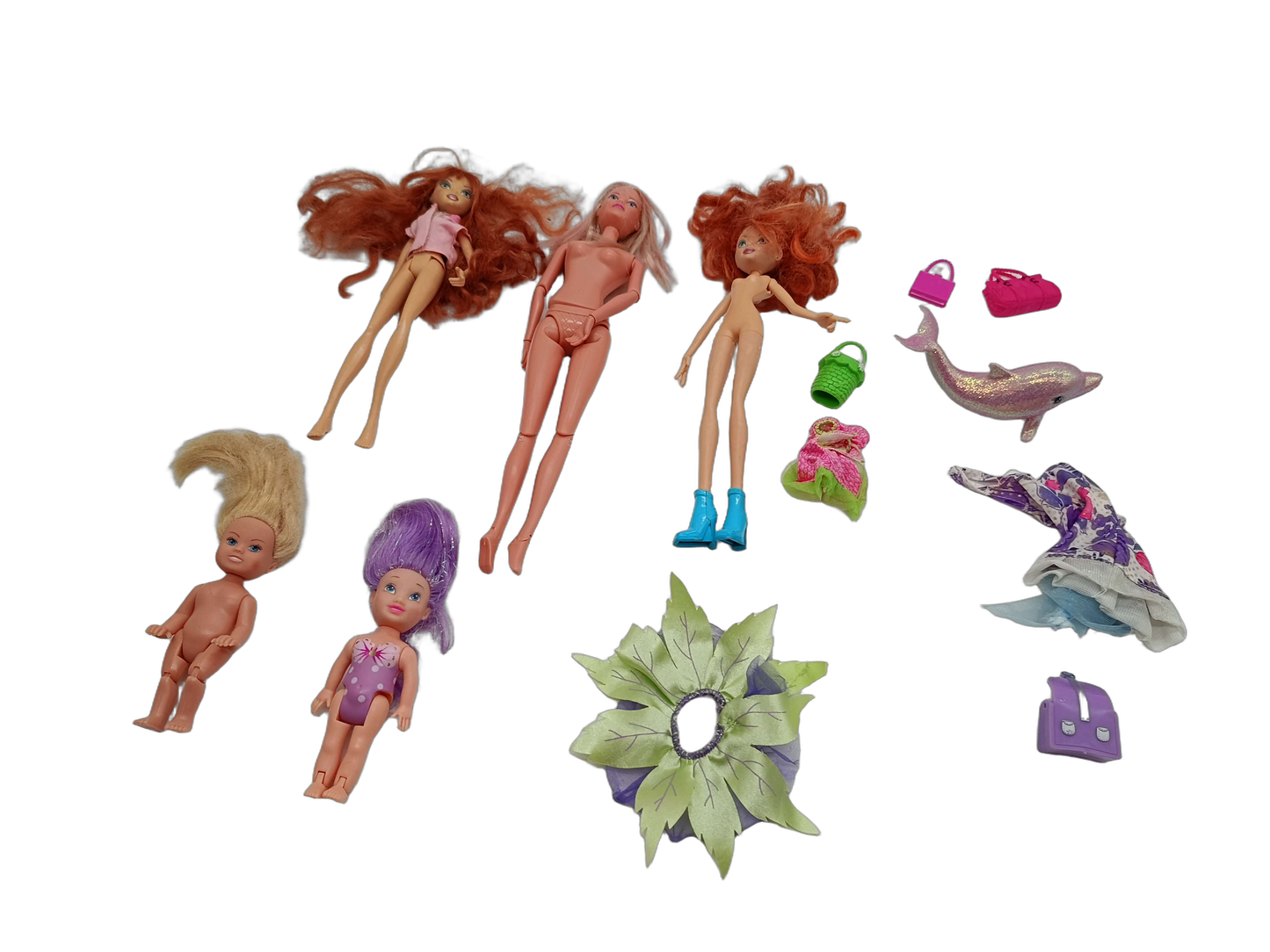 Simba Bundle Modepuppen Set von 5 Puppen & Zubehör