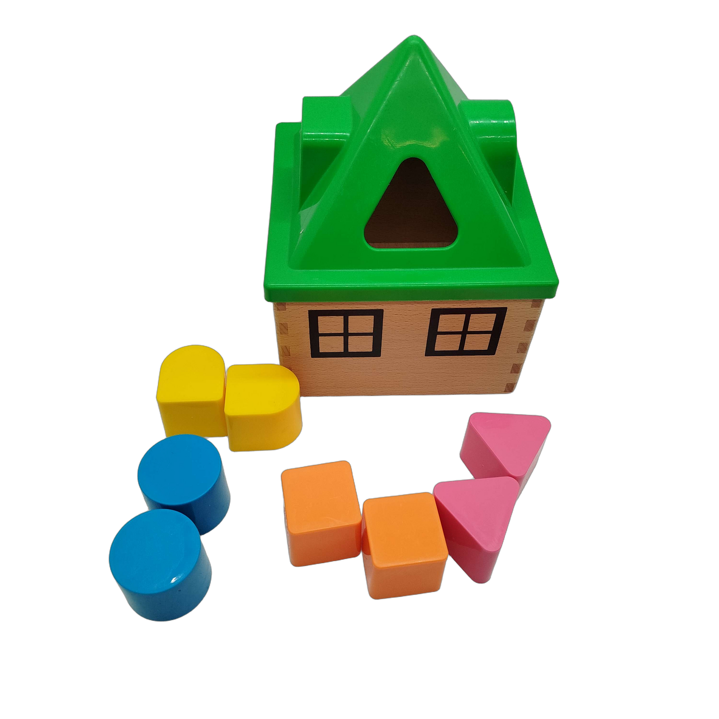 HABA Bundle Set von 5 Holzspielzeug Ziehigel & Sortierhaus