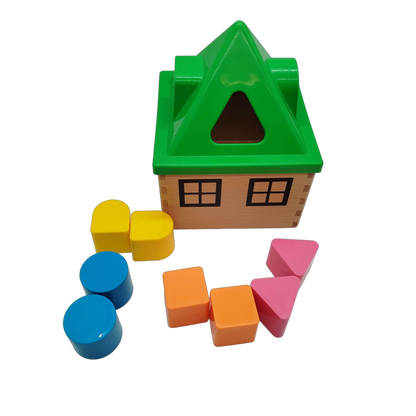 HABA Bundle Set von 5 Holzspielzeug Ziehigel & Sortierhaus