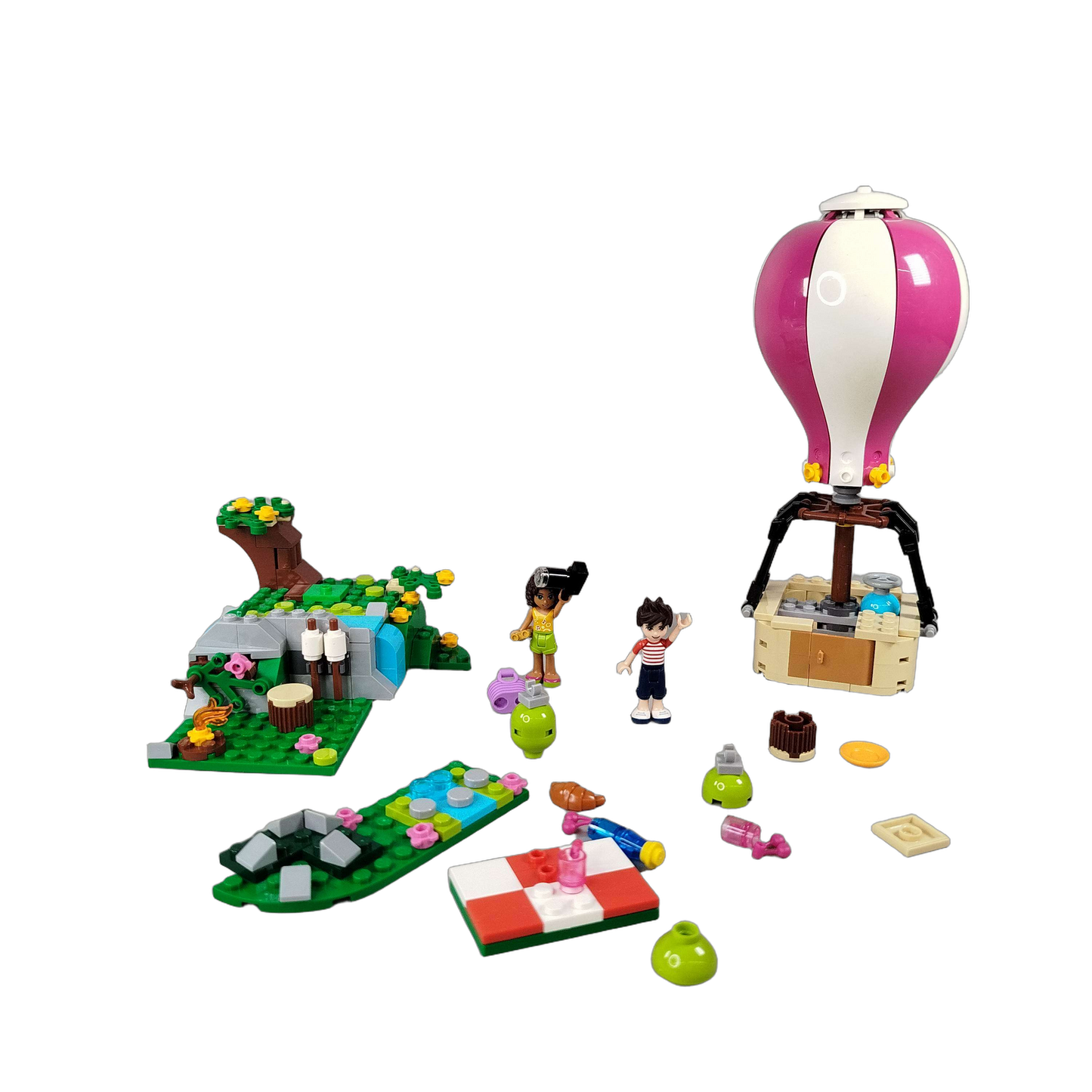 LEGO Friends 41097 Heißluftballon Set