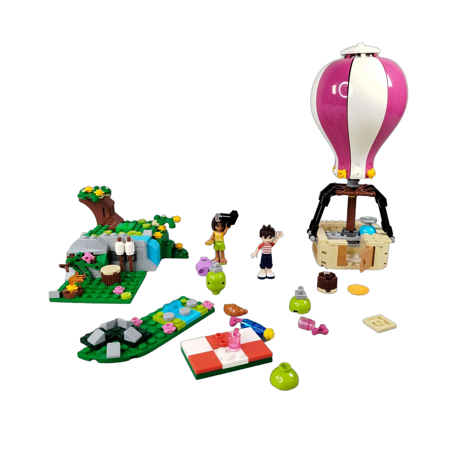 LEGO Friends 41097 Heißluftballon Set
