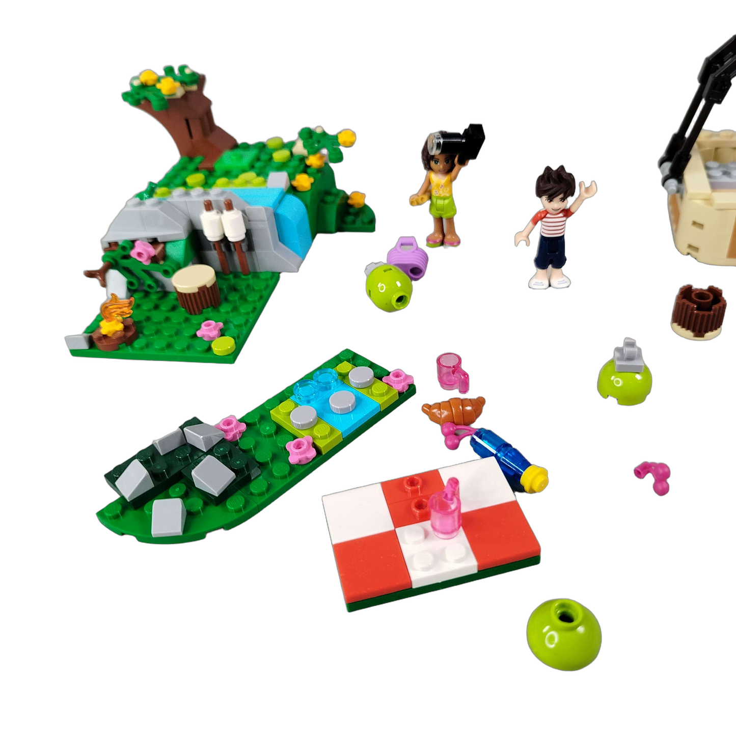 LEGO Friends 41097 Heißluftballon Set