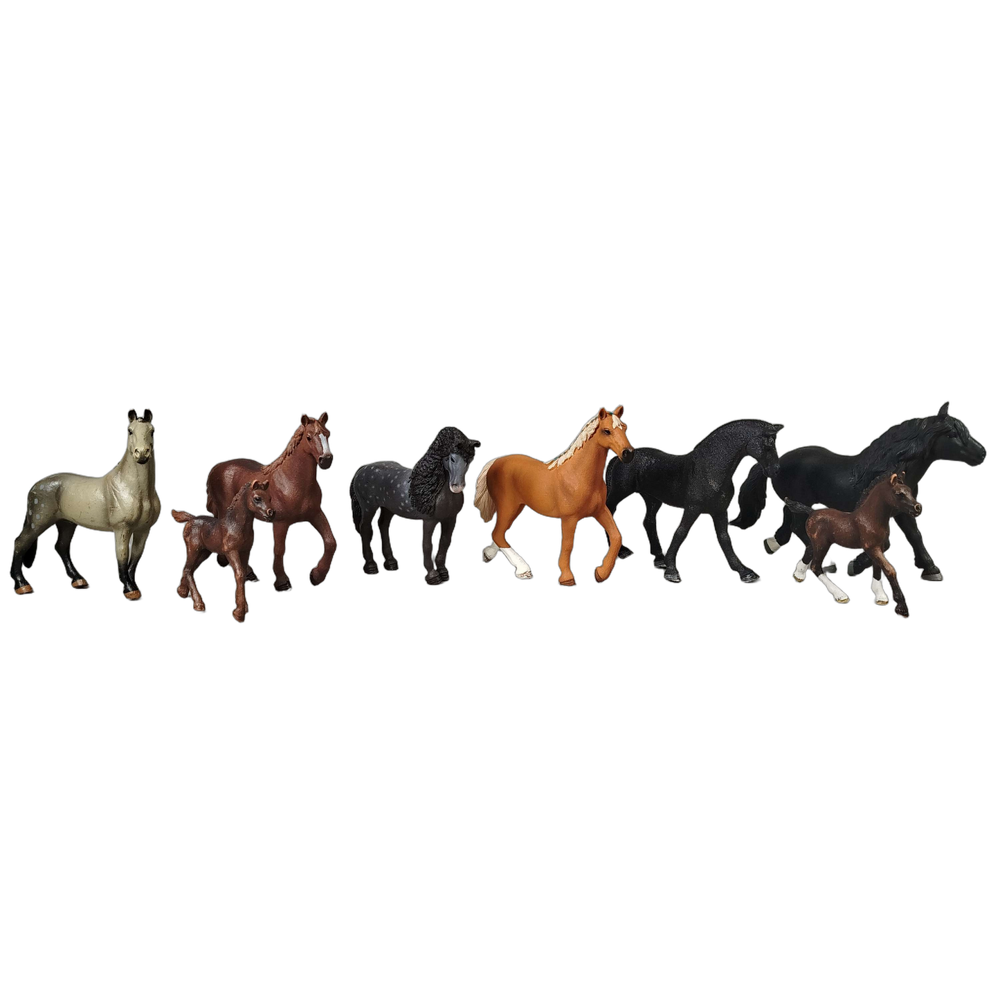 Schleich Tiere Bundle Pferde 8 Teile