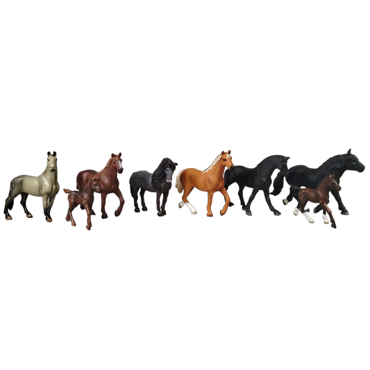 Schleich Tiere Bundle Pferde 8 Teile