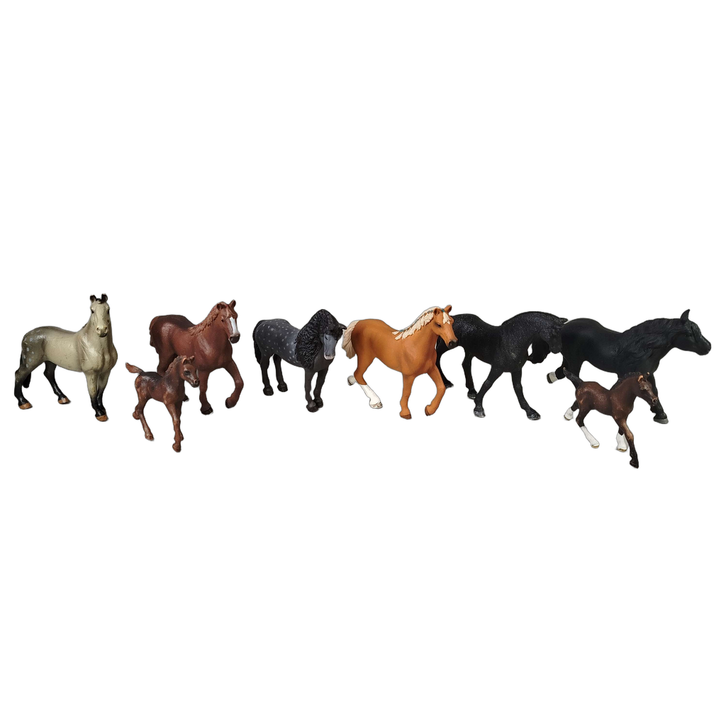 Schleich Tiere Bundle Pferde 8 Teile