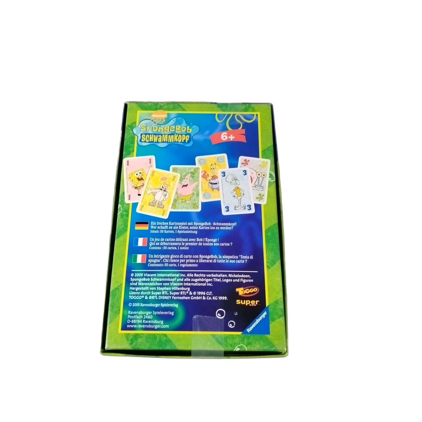 Ravensburger SpongeBob Mau Mau 23210 Kartenspiel