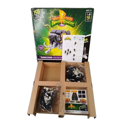 Hasbro Mastodon Dinozord mit Black Ranger Konstruktionsset