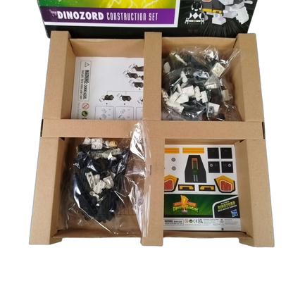 Hasbro Mastodon Dinozord mit Black Ranger Konstruktionsset