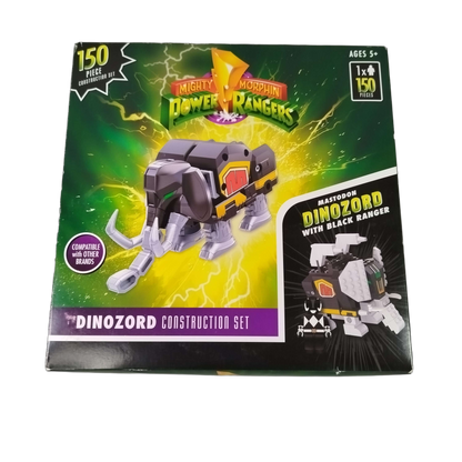 Hasbro Mastodon Dinozord mit Black Ranger Konstruktionsset