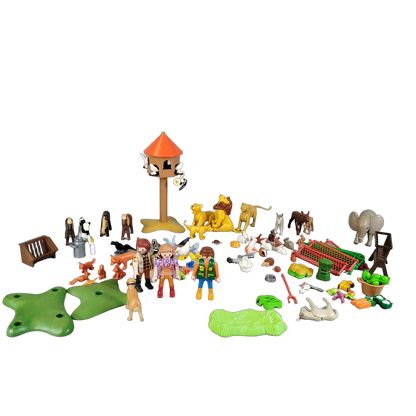 Playmobil Tierpark Set mit Figuren & Tieren