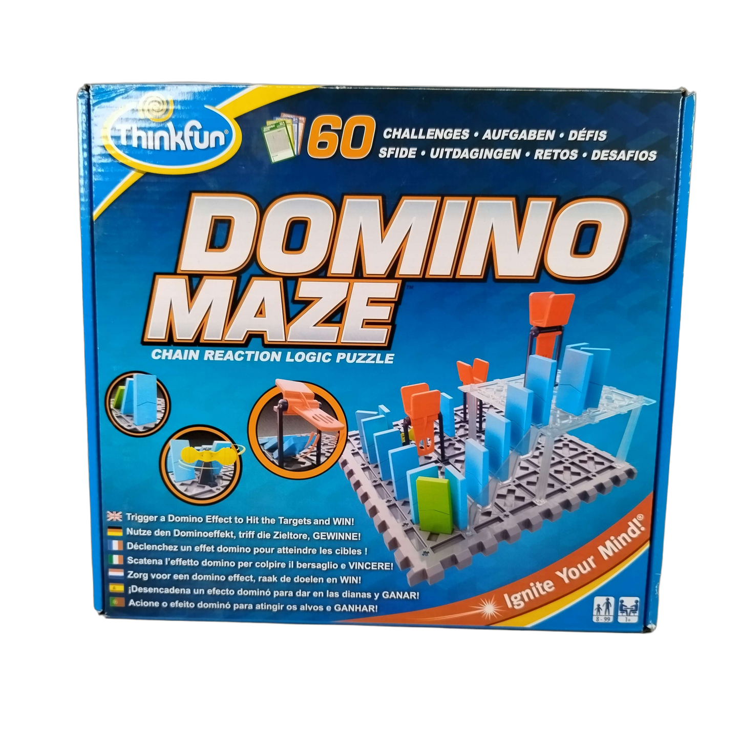 ThinkFun Domino Maze 76373 Denkspiel