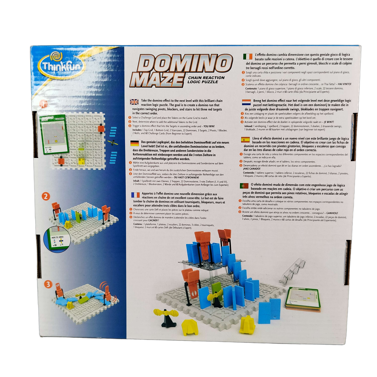 ThinkFun Domino Maze 76373 Denkspiel