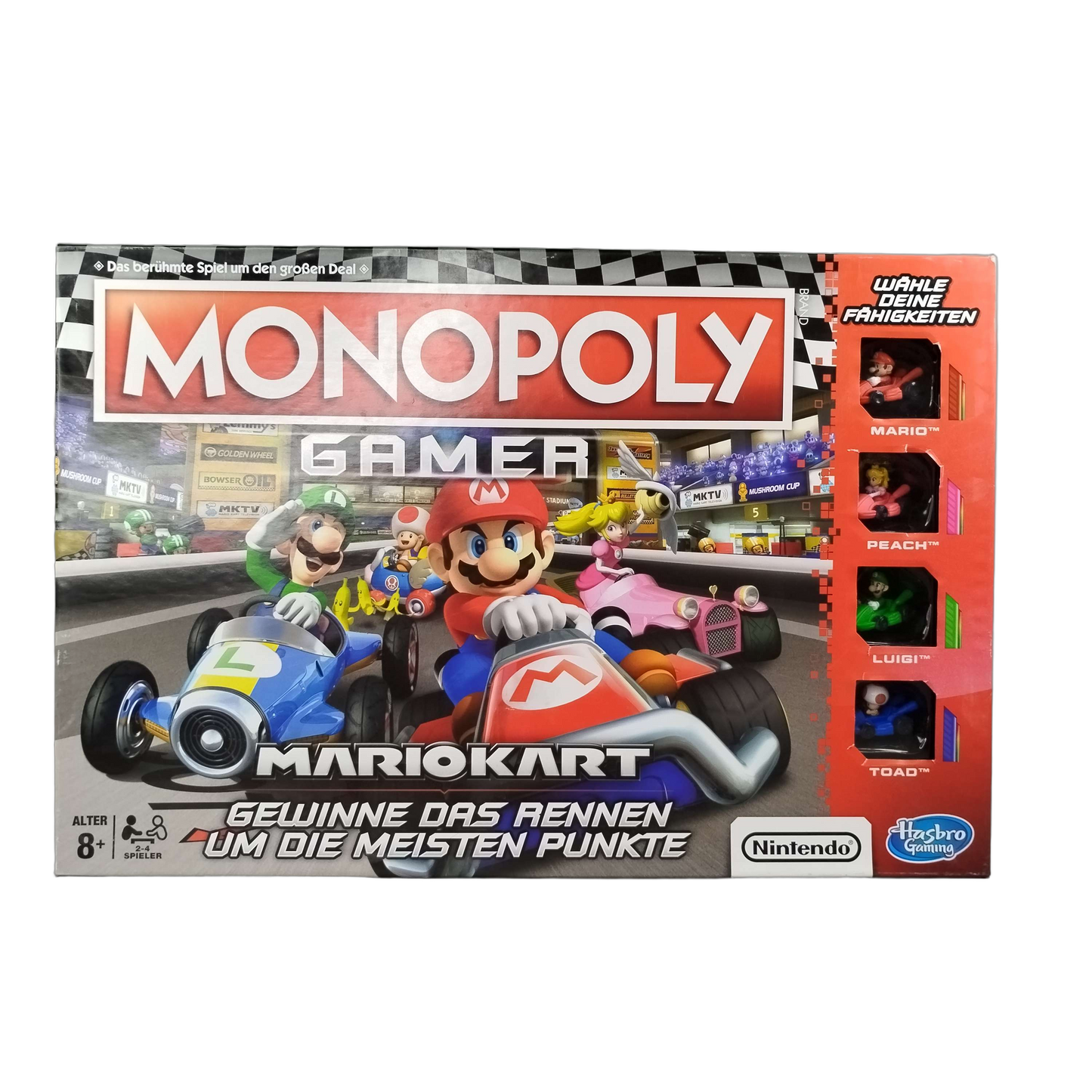Hasbro Monopoly Mario Kart Brettspiel
