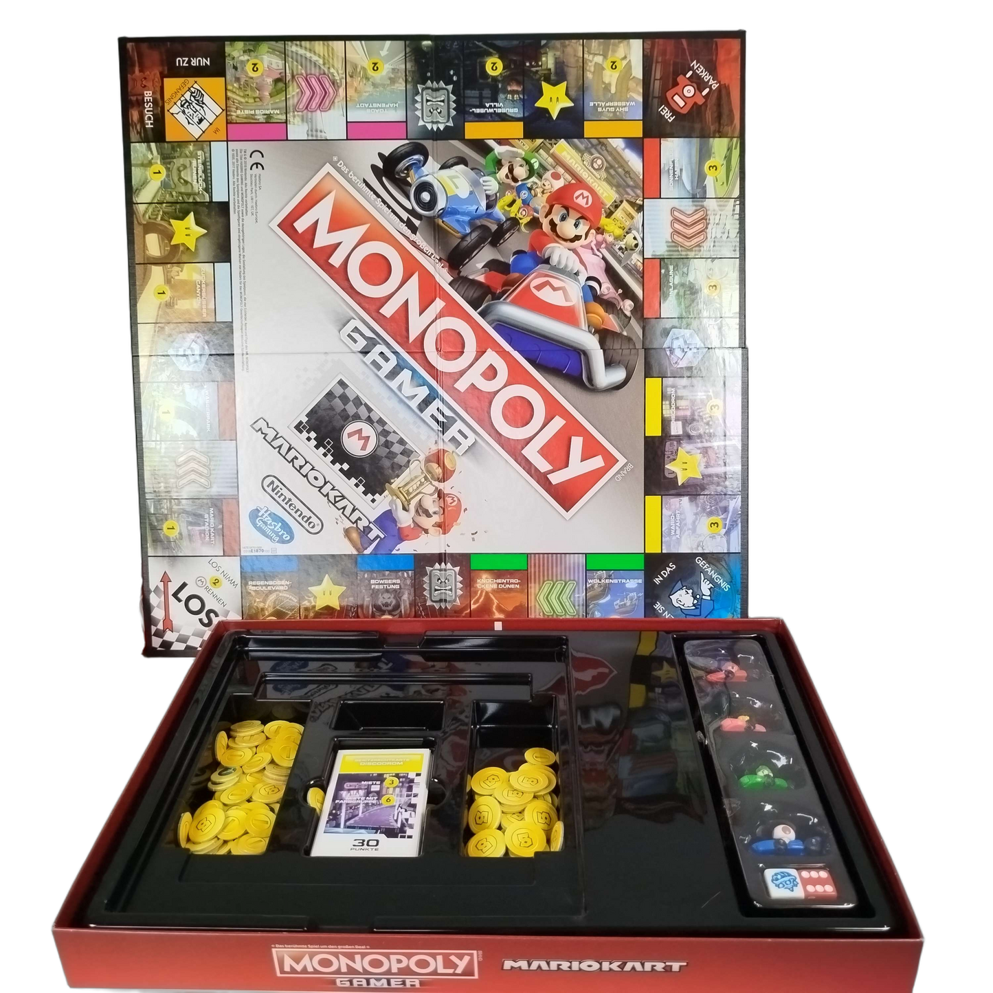 Hasbro Monopoly Mario Kart Brettspiel