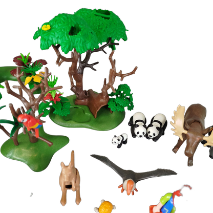 Konvolut Playmobil Zoofiguren ca. 1 kg, ab 3–5 Jahre