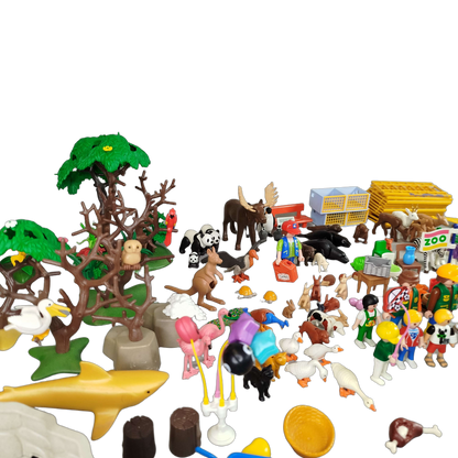 Konvolut Playmobil Zoofiguren ca. 1 kg, ab 3–5 Jahre