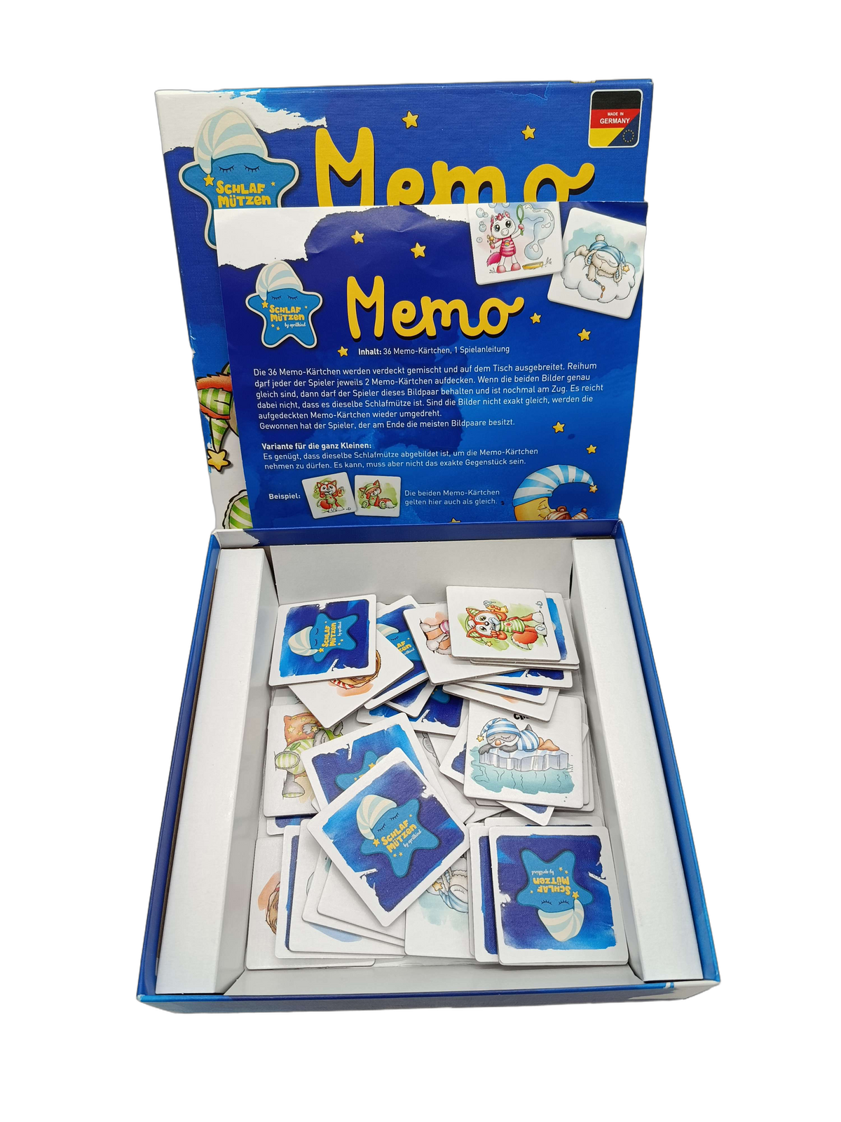 Noris Memo Schlafmützen by aprilkind Gedächtnisspiel