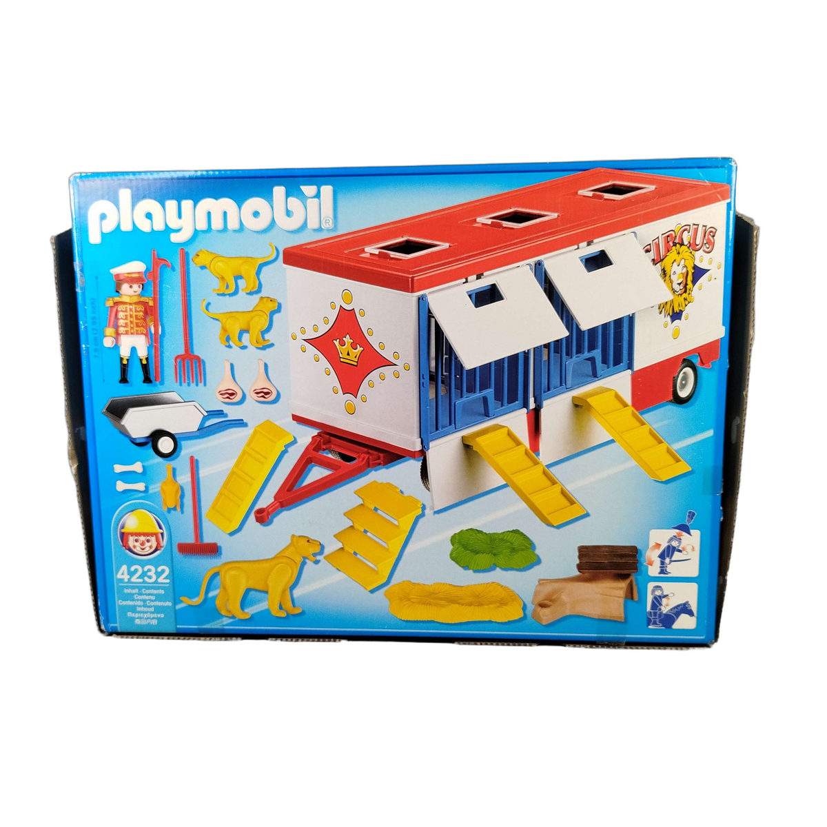 Playmobil Animal Trailer 4232 Tieranhänger Zirkus