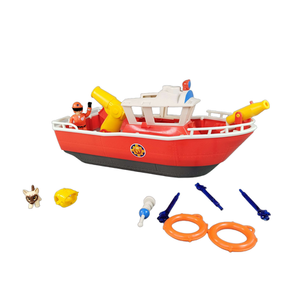 Simba Toys Bundle Feuerwehrmann Sam Neptun Boot & Figur