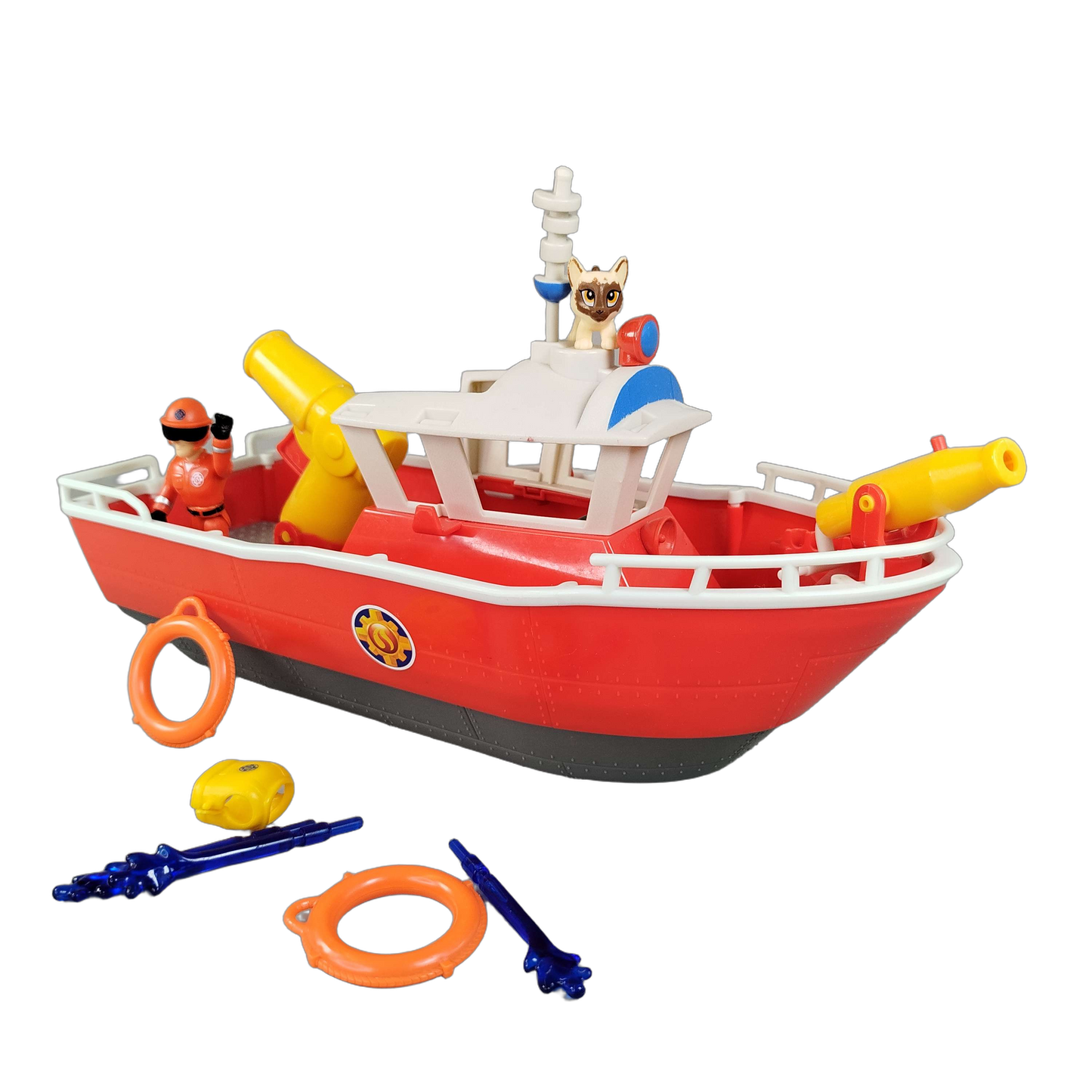 Simba Toys Bundle Feuerwehrmann Sam Neptun Boot & Figur