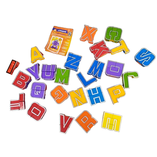 Alpha Bots Bundle Letrabots Set von 22 Buchstaben-Roboter Figuren