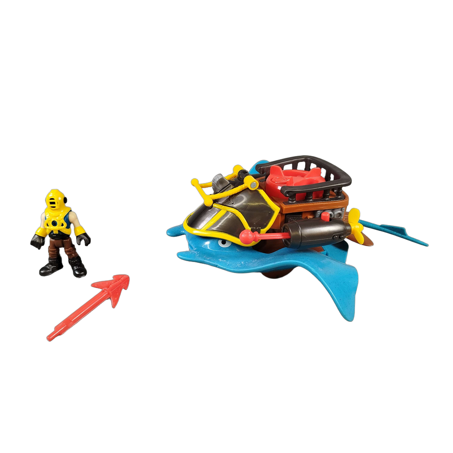 Mattel Imaginext Captain Nemo & Stingray Spielset