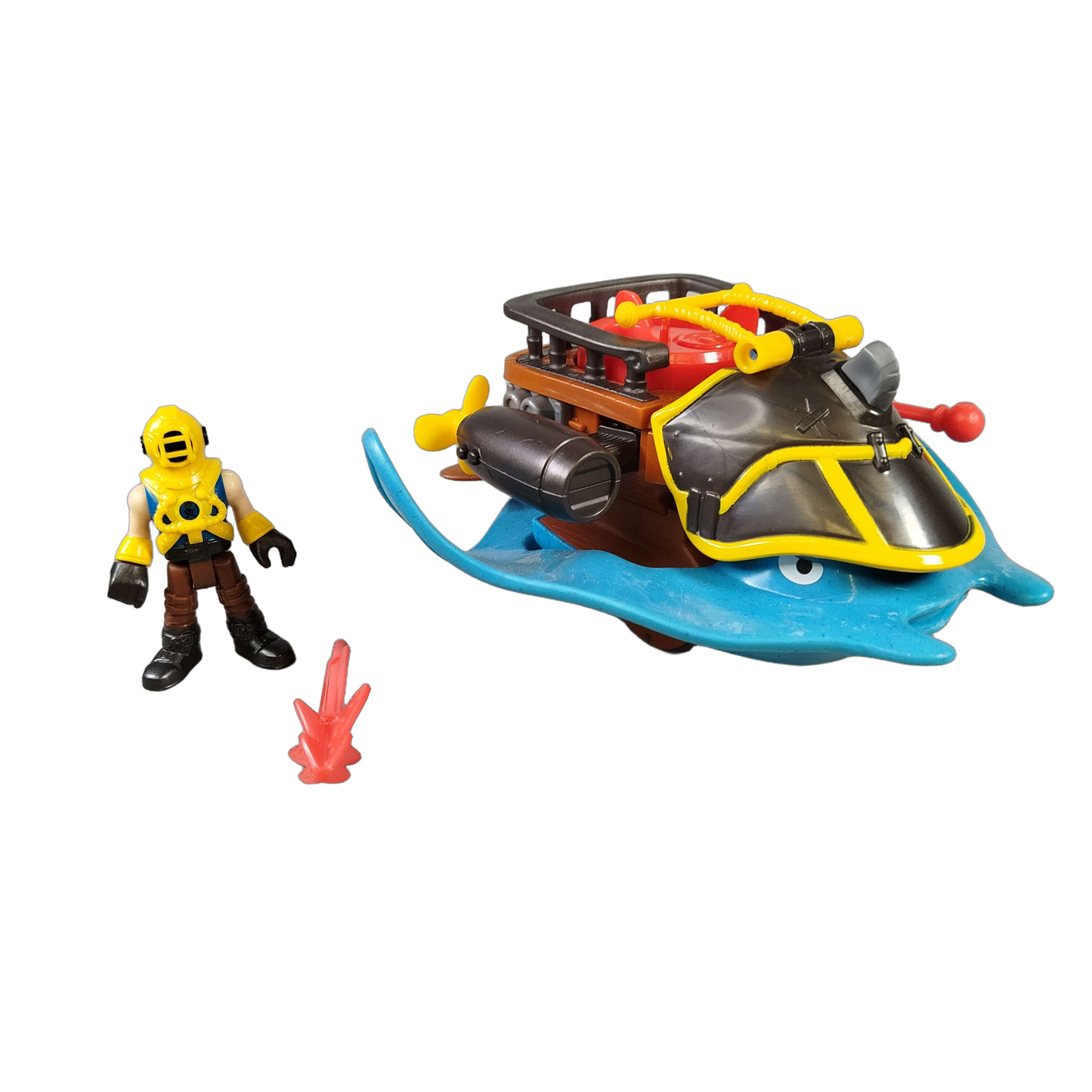 Mattel Imaginext Captain Nemo & Stingray Spielset