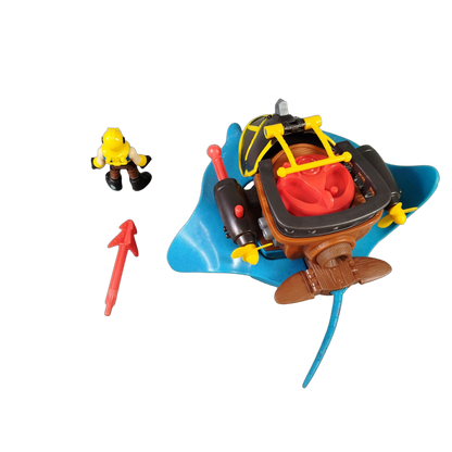 Mattel Imaginext Captain Nemo & Stingray Spielset