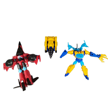 Hasbro Bundle Set von 3 Roboter Actionfiguren