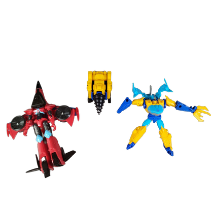 Hasbro Bundle Set von 3 Roboter Actionfiguren