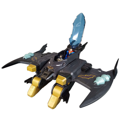 Spin Master DC Batwing 2-in-1 Fahrzeug mit 2 Figuren
