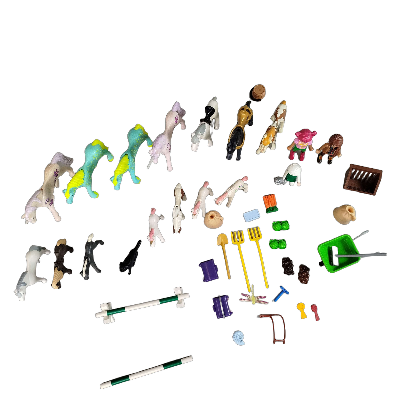 Playmobil Bundle Reiterhof Pferde & Figuren