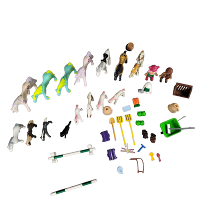 Playmobil Bundle Reiterhof Pferde & Figuren