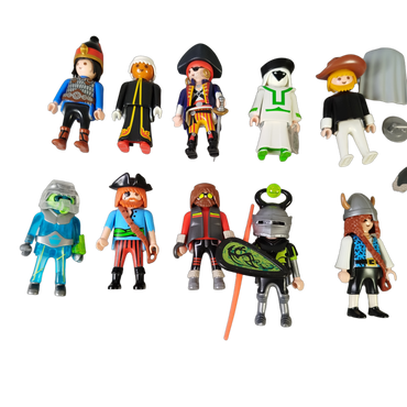 Playmobil Bundle Cowboy Alien Ritter Pirat Set von 6 Figuren