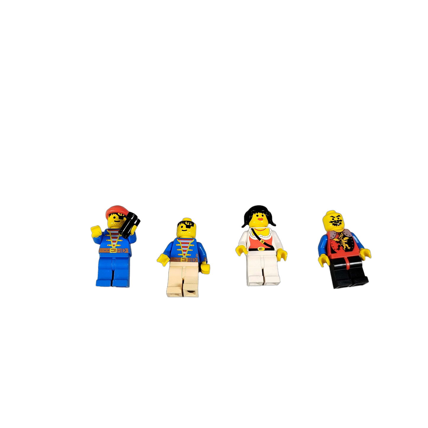 LEGO Bundle 10x Piraten Figuren mit Fernrohr